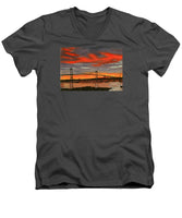 Newport Bridge Newport Rhode Island - Men's V-Neck T-Shirt