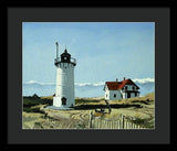 Race Point Lighthouse Provincetown Cape Cod Massachusetts - Framed Print