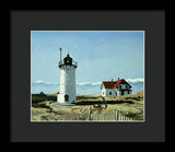 Race Point Lighthouse Provincetown Cape Cod Massachusetts - Framed Print