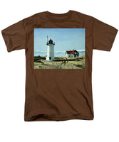 Race Point Lighthouse Provincetown Cape Cod Massachusetts - Men's T-Shirt  (Regular Fit)