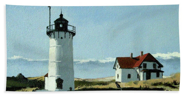 Race Point Lighthouse Provincetown Cape Cod Massachusetts - Bath Towel