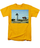 Race Point Lighthouse Provincetown Cape Cod Massachusetts - Men's T-Shirt  (Regular Fit)