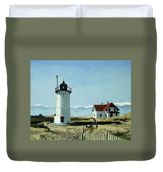 Race Point Lighthouse Provincetown Cape Cod Massachusetts - Duvet Cover