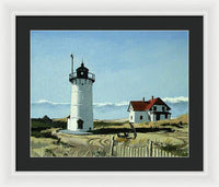 Race Point Lighthouse Provincetown Cape Cod Massachusetts - Framed Print