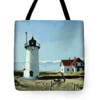 Race Point Lighthouse Provincetown Cape Cod Massachusetts - Tote Bag