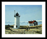 Race Point Lighthouse Provincetown Cape Cod Massachusetts - Framed Print