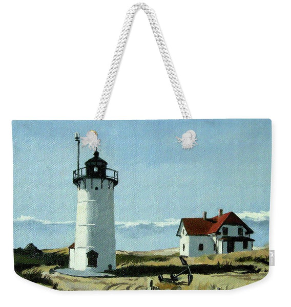 Race Point Lighthouse Provincetown Cape Cod Massachusetts - Weekender Tote Bag
