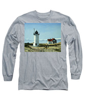 Race Point Lighthouse Provincetown Cape Cod Massachusetts - Long Sleeve T-Shirt