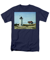 Race Point Lighthouse Provincetown Cape Cod Massachusetts - Men's T-Shirt  (Regular Fit)