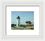 Race Point Lighthouse Provincetown Cape Cod Massachusetts - Framed Print