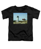 Race Point Lighthouse Provincetown Cape Cod Massachusetts - Toddler T-Shirt