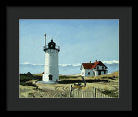Race Point Lighthouse Provincetown Cape Cod Massachusetts - Framed Print
