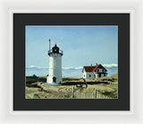 Race Point Lighthouse Provincetown Cape Cod Massachusetts - Framed Print
