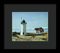Race Point Lighthouse Provincetown Cape Cod Massachusetts - Framed Print