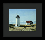 Race Point Lighthouse Provincetown Cape Cod Massachusetts - Framed Print