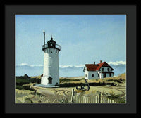 Race Point Lighthouse Provincetown Cape Cod Massachusetts - Framed Print