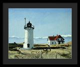 Race Point Lighthouse Provincetown Cape Cod Massachusetts - Framed Print
