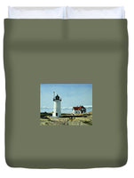 Race Point Lighthouse Provincetown Cape Cod Massachusetts - Duvet Cover