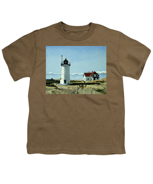 Race Point Lighthouse Provincetown Cape Cod Massachusetts - Youth T-Shirt