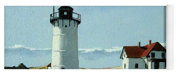 Race Point Lighthouse Provincetown Cape Cod Massachusetts - Yoga Mat