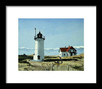 Race Point Lighthouse Provincetown Cape Cod Massachusetts - Framed Print