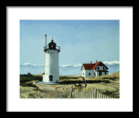 Race Point Lighthouse Provincetown Cape Cod Massachusetts - Framed Print