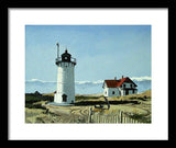 Race Point Lighthouse Provincetown Cape Cod Massachusetts - Framed Print