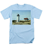 Race Point Lighthouse Provincetown Cape Cod Massachusetts - Men's T-Shirt  (Regular Fit)