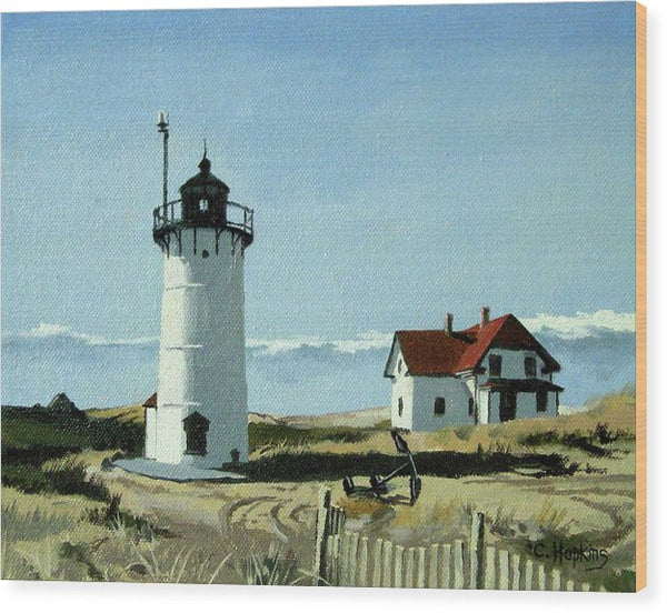 Race Point Lighthouse Provincetown Cape Cod Massachusetts - Wood Print