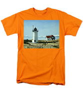 Race Point Lighthouse Provincetown Cape Cod Massachusetts - Men's T-Shirt  (Regular Fit)