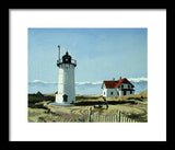 Race Point Lighthouse Provincetown Cape Cod Massachusetts - Framed Print