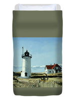 Race Point Lighthouse Provincetown Cape Cod Massachusetts - Duvet Cover