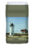 Race Point Lighthouse Provincetown Cape Cod Massachusetts - Duvet Cover