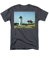 Race Point Lighthouse Provincetown Cape Cod Massachusetts - Men's T-Shirt  (Regular Fit)