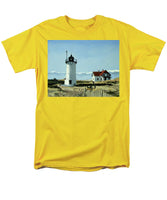 Race Point Lighthouse Provincetown Cape Cod Massachusetts - Men's T-Shirt  (Regular Fit)