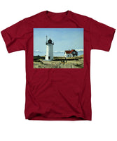 Race Point Lighthouse Provincetown Cape Cod Massachusetts - Men's T-Shirt  (Regular Fit)