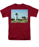 Race Point Lighthouse Provincetown Cape Cod Massachusetts - Men's T-Shirt  (Regular Fit)