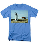 Race Point Lighthouse Provincetown Cape Cod Massachusetts - Men's T-Shirt  (Regular Fit)
