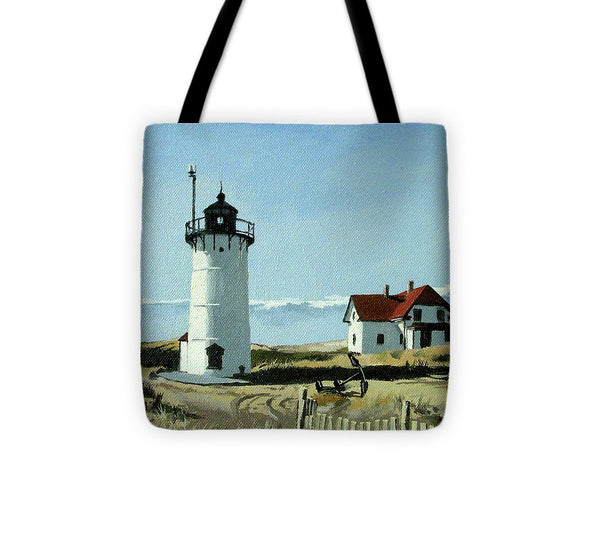 Race Point Lighthouse Provincetown Cape Cod Massachusetts - Tote Bag