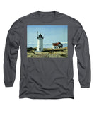 Race Point Lighthouse Provincetown Cape Cod Massachusetts - Long Sleeve T-Shirt