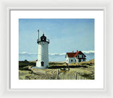 Race Point Lighthouse Provincetown Cape Cod Massachusetts - Framed Print