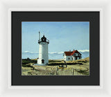 Race Point Lighthouse Provincetown Cape Cod Massachusetts - Framed Print