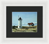 Race Point Lighthouse Provincetown Cape Cod Massachusetts - Framed Print