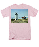 Race Point Lighthouse Provincetown Cape Cod Massachusetts - Men's T-Shirt  (Regular Fit)