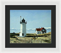 Race Point Lighthouse Provincetown Cape Cod Massachusetts - Framed Print