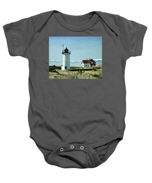 Race Point Lighthouse Provincetown Cape Cod Massachusetts - Baby Onesie
