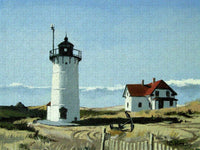 Race Point Lighthouse Provincetown Cape Cod Massachusetts - Puzzle