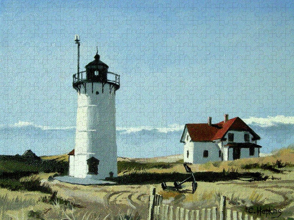 Race Point Lighthouse Provincetown Cape Cod Massachusetts - Puzzle
