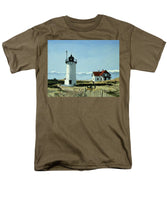 Race Point Lighthouse Provincetown Cape Cod Massachusetts - Men's T-Shirt  (Regular Fit)