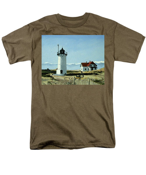 Race Point Lighthouse Provincetown Cape Cod Massachusetts - Men's T-Shirt  (Regular Fit)